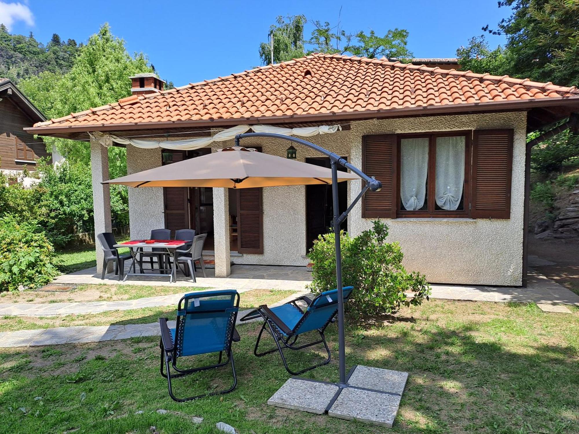 Villetta Singola Con Giardino Cottage Ghisallo Zona Bellagio Magreglio Exteriör bild