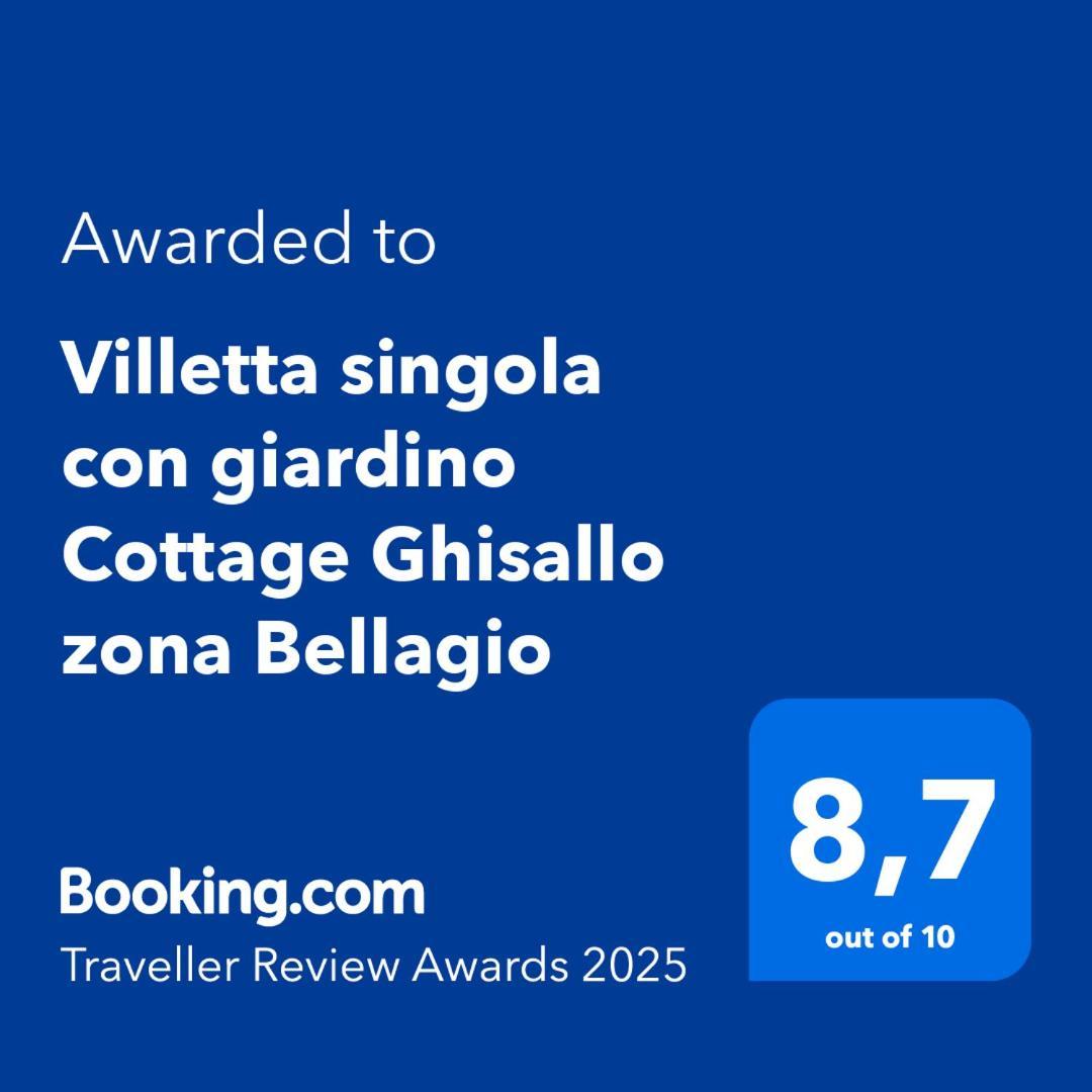Villetta Singola Con Giardino Cottage Ghisallo Zona Bellagio Magreglio Exteriör bild